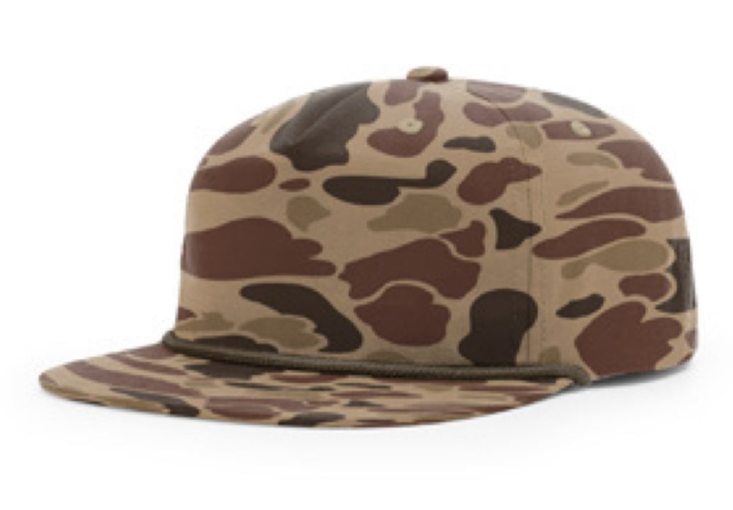 Richardson 256P Bark Duck Camo / Brown